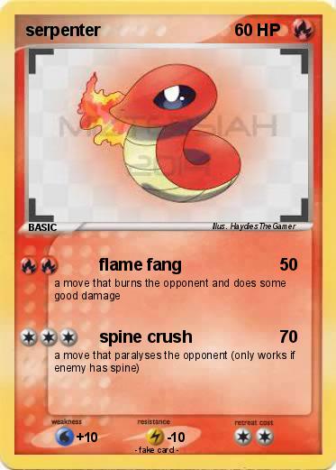 Pokemon serpenter