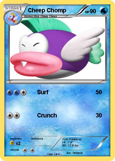 Pokemon Cheep Chomp