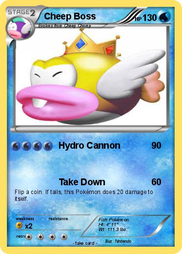 Pokemon Cheep Boss