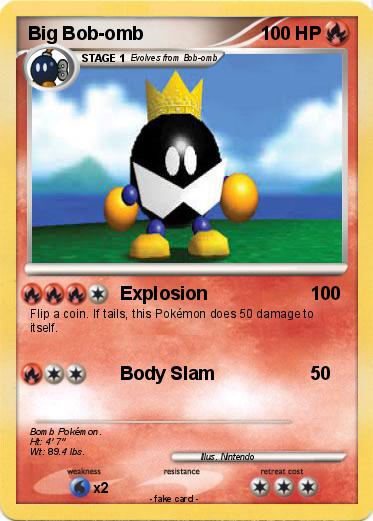 Pokemon Big Bob-omb
