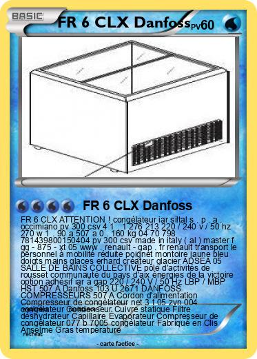 Pokemon FR 6 CLX Danfoss