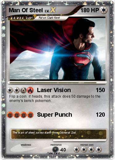 Pokemon Man Of Steel