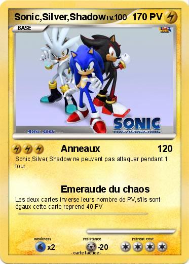 Pokemon Sonic,Silver,Shadow