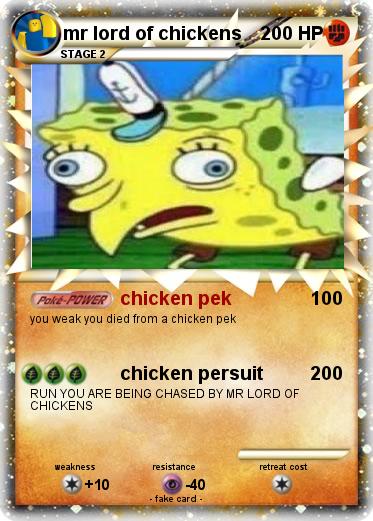 Pokemon mr lord of chickens