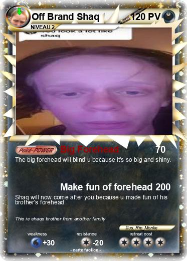 Pokemon Off Brand Shaq