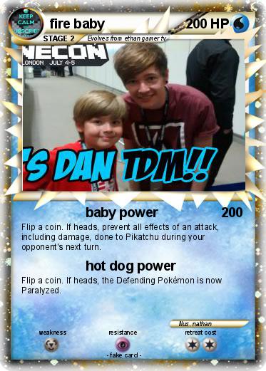 Pokemon fire baby
