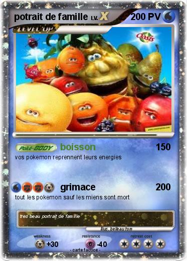 Pokemon potrait de famille