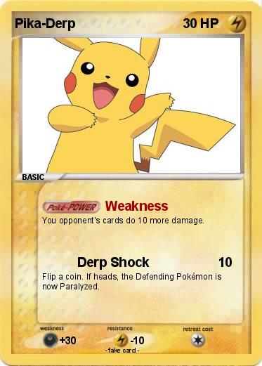 Pokemon Pika-Derp