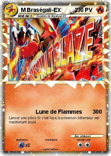 Pokemon M Braségali-EX         2