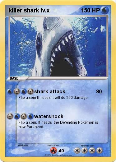 Pokemon killer shark lv.x