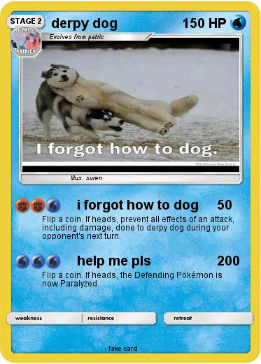 Pokemon derpy dog