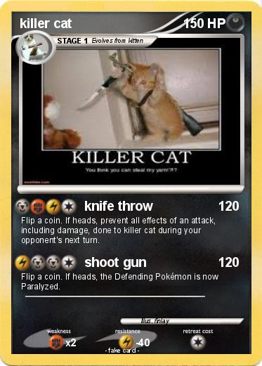 Pokemon killer cat