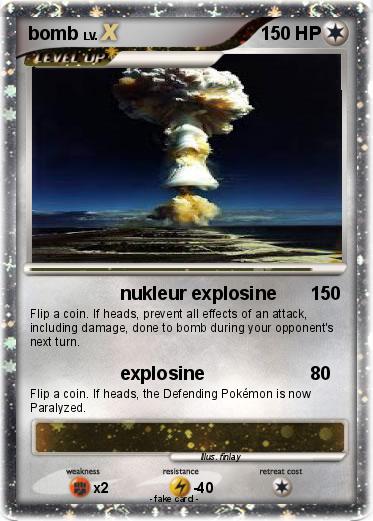 Pokemon bomb