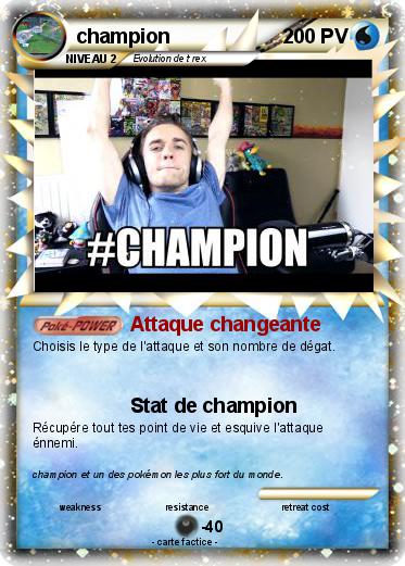 Pokemon champion
