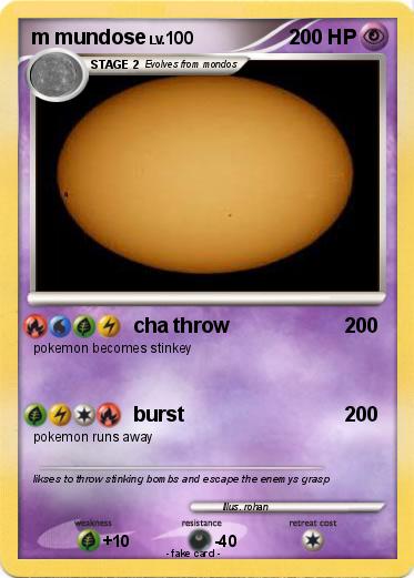 Pokemon m mundose