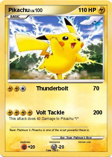 Pokemon Pikachu