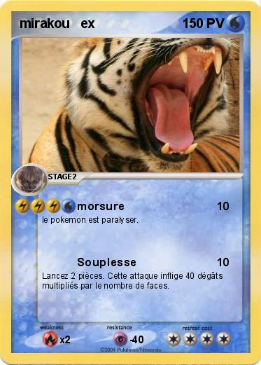 Pokemon mirakou   ex