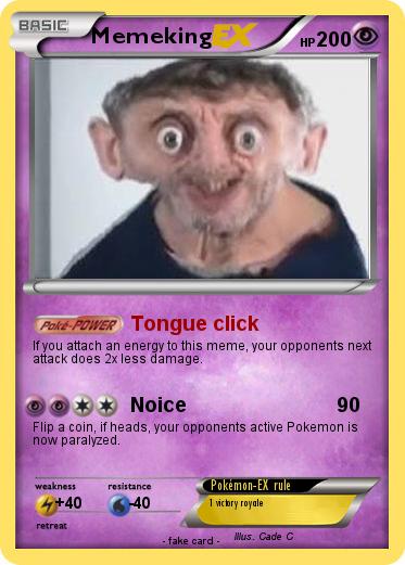 Pokemon Memeking