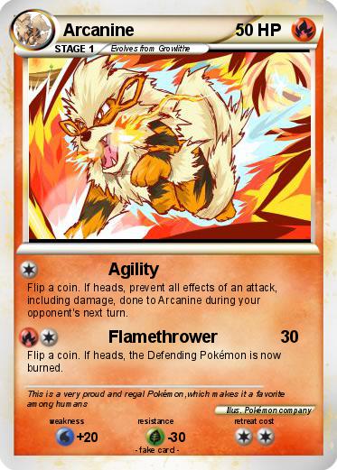 Pokemon Arcanine