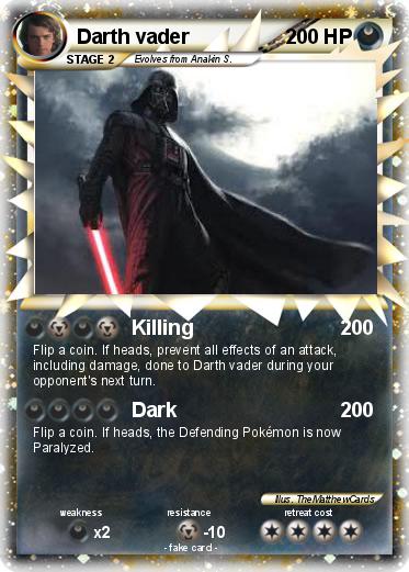 Pokemon Darth vader