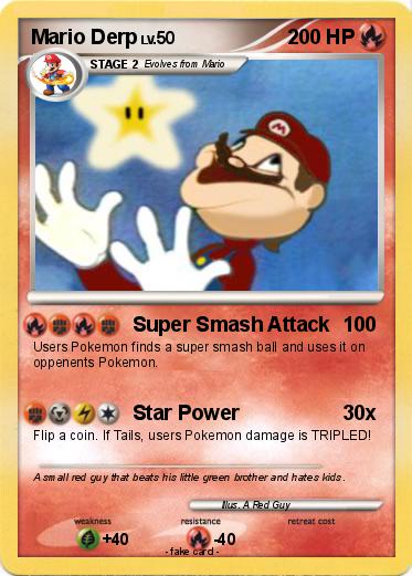 Pokemon Mario Derp