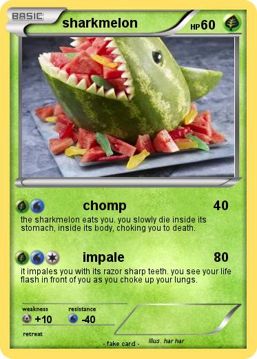 Pokemon sharkmelon