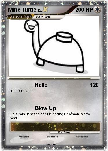 Pokemon Mine Turtle