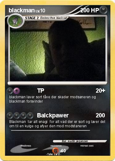 Pokemon blackman