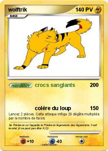 Pokemon wolftrik