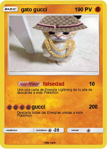 Pokemon gato gucci