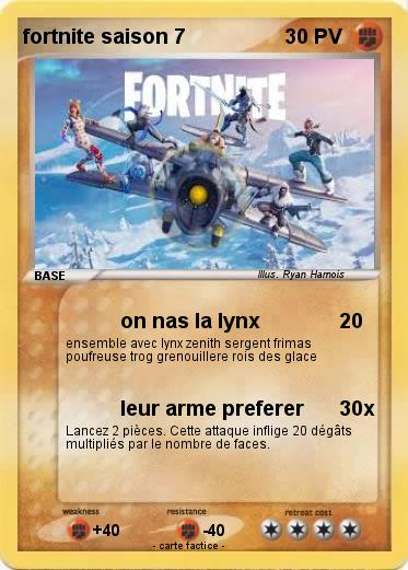 Pokemon fortnite saison 7