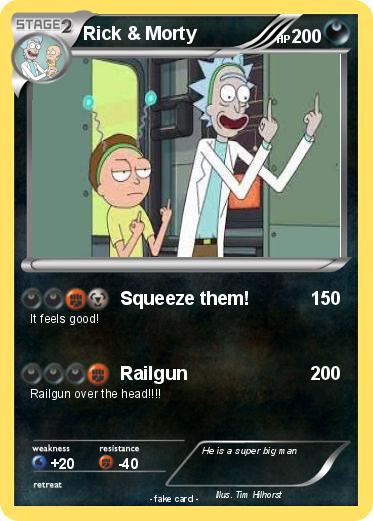 Pokemon Rick & Morty