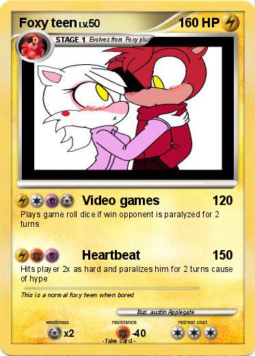 Pokemon Foxy teen