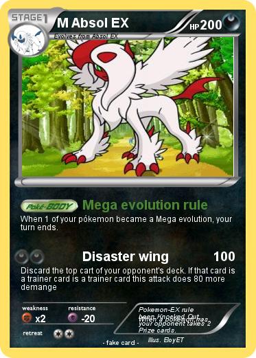 Pokemon M Absol EX