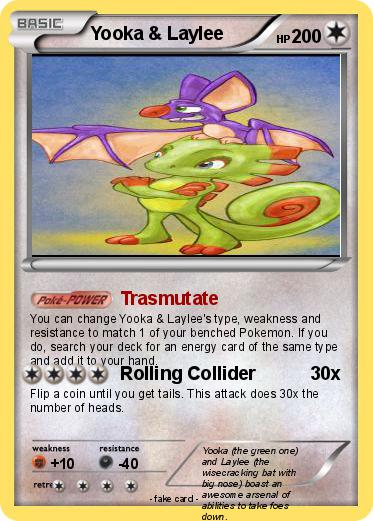 Pokemon Yooka & Laylee