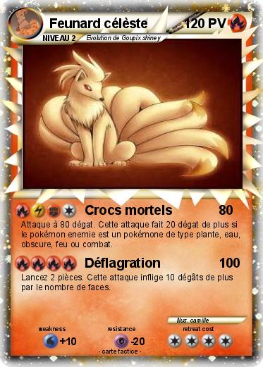 Pokemon Feunard célèste