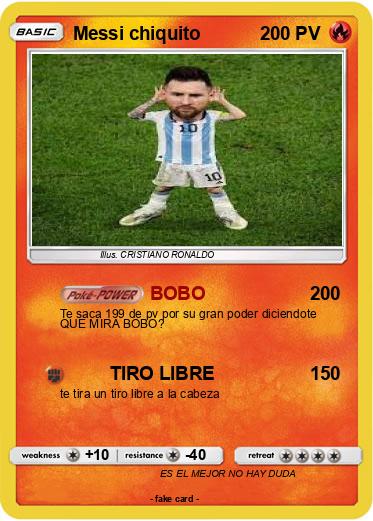 Pokemon Messi chiquito