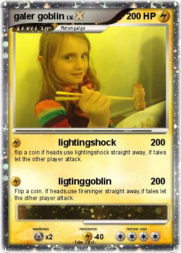 Pokemon galer goblin