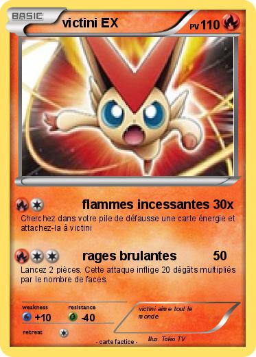 Pokemon victini EX