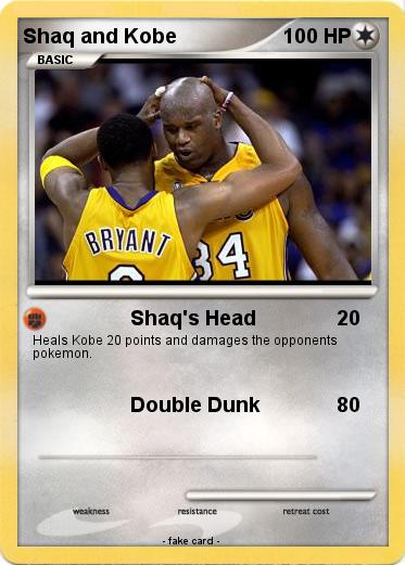 Pokemon Shaq and Kobe