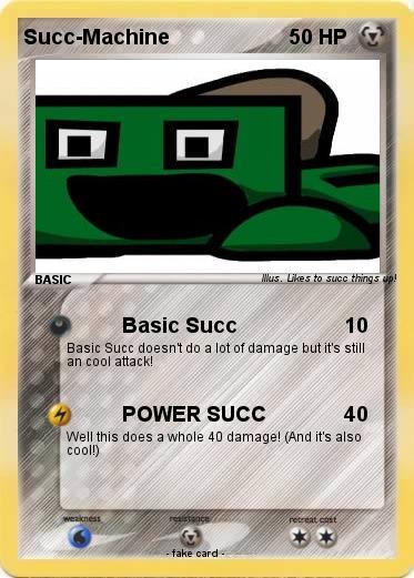 Pokemon Succ-Machine