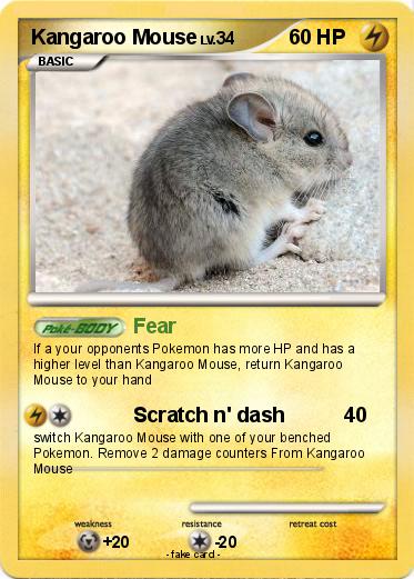 Pokemon Kangaroo Mouse