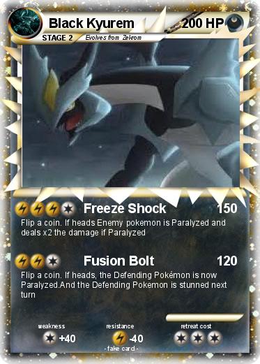 Pokemon Black Kyurem