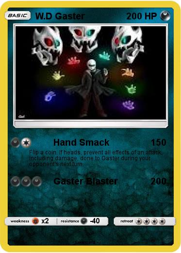 Pokemon W.D Gaster