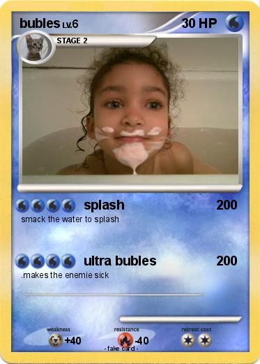 Pokemon bubles