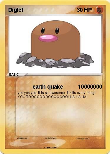Pokemon Diglet
