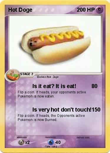 Pokemon Hot Doge