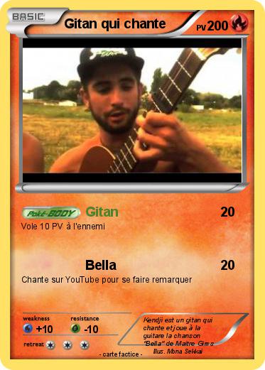 Pokemon Gitan qui chante