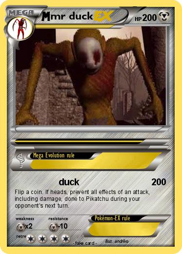 Pokemon mr duck