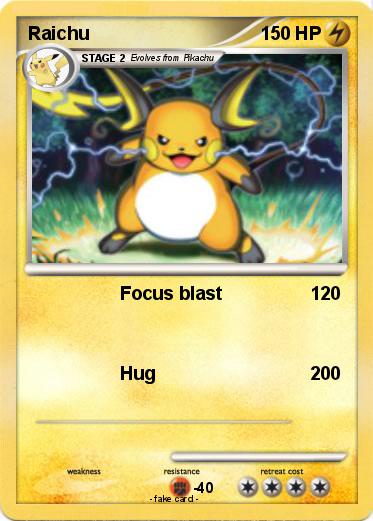 Pokemon Raichu